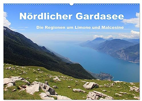 Nördlicher Gardasee - Die Regionen um Limone und Malcesine (Wandkalender 2026 DIN A2 quer), CALVENDO Monatskalender: Der Gardasee - Juwel im Herzen ... für Italien-Liebhaber (CALVENDO Orte)