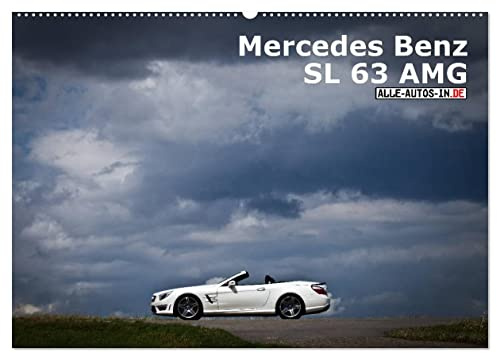 Mercedes-Benz SL 63 AMG (Wandkalender 2026 DIN A2 quer), CALVENDO Monatskalender: 537 PS, Komfort satt - wer mindestens 160.000 Euro übrig hat, der ... die Sonne genießen. (CALVENDO Mobilitaet)