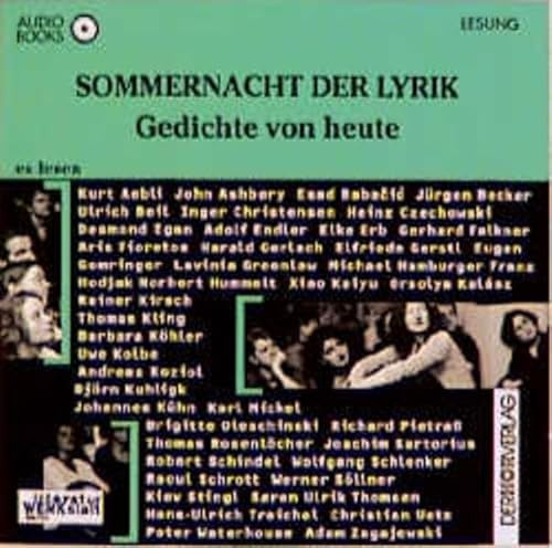 Sommernacht der Lyrik: Gedichte von heute