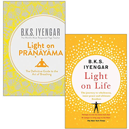 Light on Pranayama, Light on Life 2 Books Collection Set By B.K.S. Iyengar