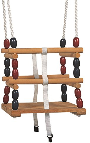 Izzy Sport 73203 - Gitterschaukel aus Holz, ca. 30 x 30 cm