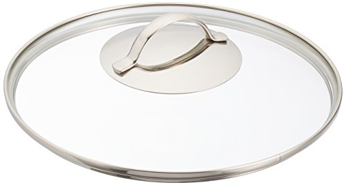 WMF Provence Plus Topfdeckel 24 cm, Glasdeckel mit Metallgriff, hitzebeständiges Glas, spülmaschinengeeignet