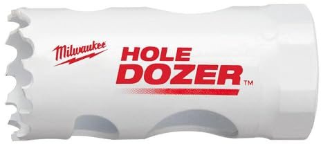Hole Dozer Hole Saw, Bi-Metal, Dia 4 in