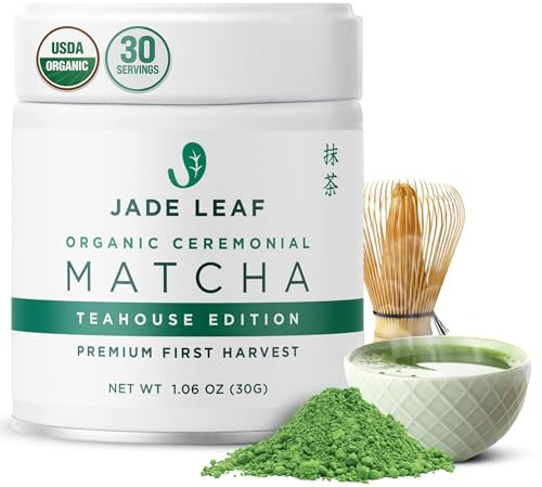 Jade Leaf Ceremonial Grade Matcha Powder, 30g / 1.06oz Tin