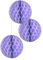 EinsSein 3X Bolas de Panal de Papel Boda Supremo 25cm Lila Fiestas Infantiles Decoracion Fiesta Regalo Infantil cumpleaños Bautizo Bodas niño niña Flores Palillos japoneses Pompones niños bengalas