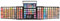 Pure Vie® 149 Colori Palette Ombretti Cosmetico Tavolozza per Trucco Occhi con Correttore Blush - Adattabile a Uso Professionale che Privato