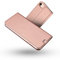 RADOO Coque iPhone 8,Coque iPhone 7,Ultra Mince en Cuir PU Premium Housse à Rabat Portefeuille Coque Étui de Protection Bumper Folio à Clapet pour Apple iPhone 7/iPhone 8 4,7 Pouces (Rose)