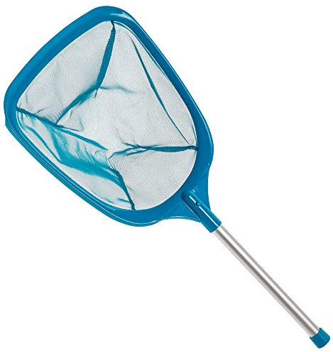 U.S. Pool Supply Retino professionale per spa, vasca idromassaggio, piscina a mano con asta in alluminio da 30,5 cm, cestino a rete ultra fine per pulire i detriti più fini, stagno piccolo bambino