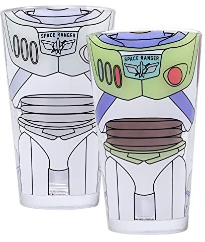 Half Moon Bay Toy Story Thermosensitive Glass, Multi-Coloured, 1 Count (Pack of 1)