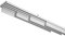 tendaggimania Rail pour panneaux japonais - En aluminium blanc, mouvement à corde ou manuel - rail japonais 4 voies, Taille 210 cm - Personnalisable