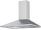 Cata Campana Extractora Decorativa V 700 con 3 Niveles de Extracción Motor Extra Silencioso Consumo 95 W Panel de Control Mecánico Iluminación LED Sistema de Fácil Instalación Ancho 70 cm Color Inox