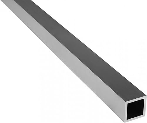 Riggatec Aluminium Vierkantrohr 30x30x2mm – Länge 1,0 m – Hochwertiges Alurohr für Konstruktion, Modellbau, Werkstatt und DIY – Leicht, stabil und korrosionsbeständig
