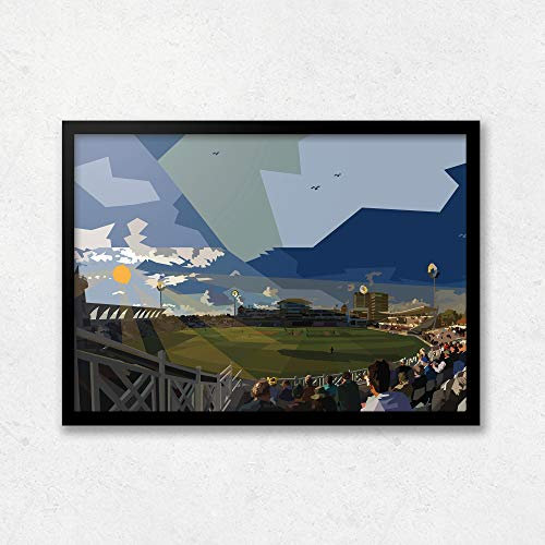 Rogues' Gallery Trent Bridge Cricket Ground – Ein Herbstabend am T20 – A3 Druck