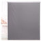 Relaxdays Duschrollo, 140x240 cm, Seilzugrollo für Dusche & Badewanne, Decke & Fenster, Badrollo wasserabweisend, grau