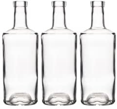 Tiberius Spirit Bottle 700ml | Sets 6-48 Bottles | Perfect for Spirits, Oils, Liquors, Gins & Dressings | JB (12)