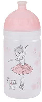 Eco - Botella de agua de 0,5 l, fabricado en EU* para niños, sin BPA, sin BPA, muy saludable y ecológica
