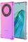 Topme Funda para Teléfono para Honor Magic5 Lite 5G (6.67 Inches), Funda para Teléfono Móvil con Gradiente de Color Transparente de Silicona Suave de TPU - Rosado Morado