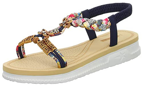 living Updated C1121-60-NA Damen Sandalette, Größe 40