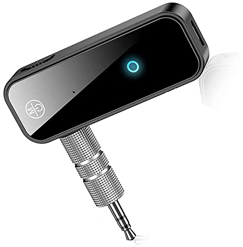 Yctze Bluetooth 5.0 Receptor 3.5mm Interfaz 2 en 1 AUX Bluetooth KitsBluetooth AUX Adaptador Transmisor Bluetooth Coche Bluetooth Receptor Bluetooth Mu