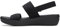 Clarks Arla Stroll, Sandali Donna, Black, 42 EU