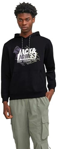 JACK & JONES JCOMAP Logo Sweat Hood SN
