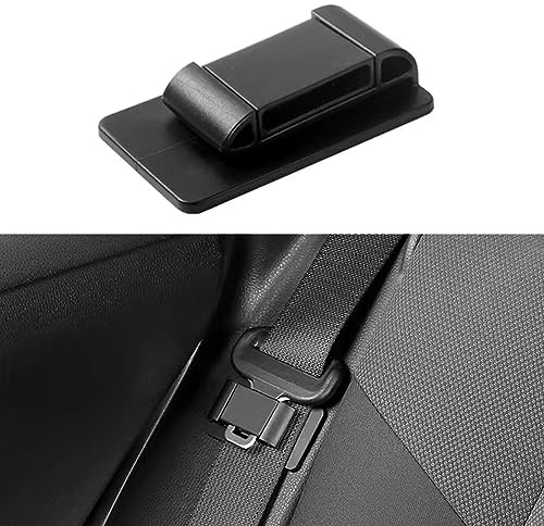 Auto Sicherheitsgurt Schnalle Clip,Auto Sicherheitsgurt Schnalle Halter,Auto Sicherheitsgurt Stowage Adjuster Schwarz