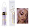 VIOLA HOUSE Gesicht Highlighter Powder Stick, Körper Haar Schimmer Glitter Puder, für Aufhellung Gesicht Körper Lippen Makeup Kit. (violett)