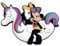 Disney Minnie & Unicorn Fridge Magnet