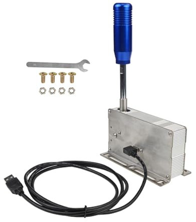 USB Sequenziale Shifter Gear Shifter Plug And G27 G29 G923 G920 Tmx Accessori di Gioco, Cambio Del Freno a Mano, blu