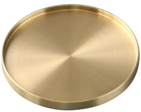 BOFRHME Dessous de Verre en Laiton et en Cuivre pour Bar, Maison, Cuisine, Tables Basses, Décorations de Centres de Table