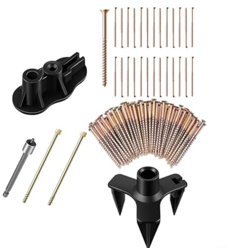 FUBESK Quietschendes Boden-Reparaturset, Wiederherstellung von Ruhe und Geräuschunterdrückung, Bodenreparatur-Set für Holz- und Vinylböden