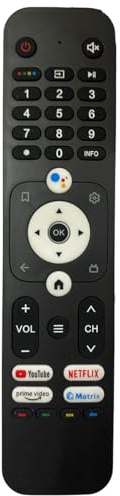 GHUST HTR-U31 Telecomando vocale di ricambio per HAIER Smart TV H32K66UG H43K66UG H50K66UG HTR-U28 LE40K6600G H50S6UG H55S6UG H65S6UG Telecomando