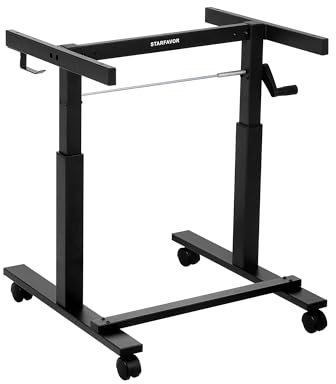 Piano Keyboard Stand - Height Adjustable Stand Keyboard Stand with wheels Heavy Duty Music Stand Fits 61-88 Key Electric Digital Pianos-(SPS-400)