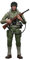 GWTCTOY Joytoy 1:18 Soldaten-Actionfiguren, US-Armee aus dem 2. Weltkrieg, sammelbares Militärmodellspielzeug, Anime-Modell, 10 cm große Modelle Actionfiguren-Bausätze