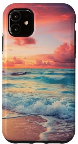 iPhone 11 Sunset Beach Ocean Case