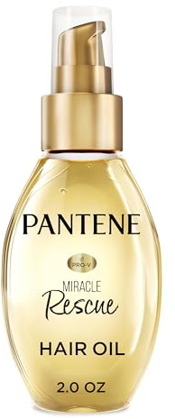 Pantene Miracle Rescue Regenerative Hair Oil - 2.0 FL Oz - Deep Repair Treatment for Dry & Damaged Hair