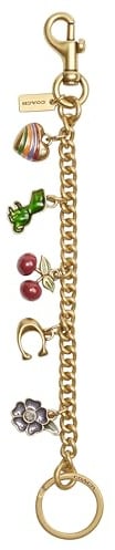 Coach Damen Charm Armband Charm Schlüsselanhänger One Size Harz