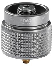 Campingmoon Propane to Butane Adapter Gas Adapter Camping Stove Adapter 1LB/16oz Propane Small Tank Input EN417 Lindal Valve Output