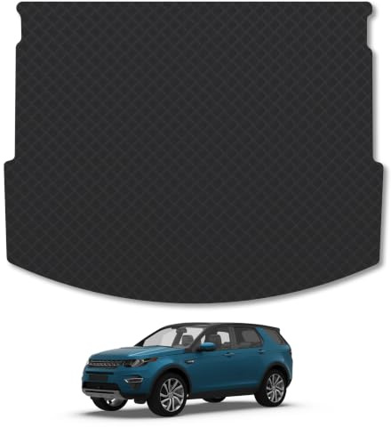 Land Rover Discovery Sport (2015+) 3mm Rubber Boot Mat | Tailored Fit Durable Boot Liner Full Coverage Protection Waterproof Accessories Easy Clean Anti Slip Made in the UK
