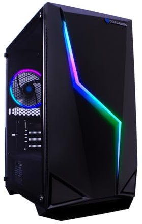 DeepGaming PC Gaming Ryzen 5 5600G 6x3,9ghz • NVIDIA RTX 5060 • 16Gb RAM DDR4 3200mhz • 1TB m.2 • Windows 11 Pro • WiFi 6 & BT 5.2 • pc Gamer