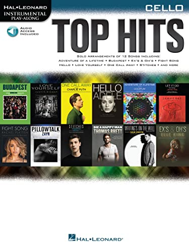 Cello-Top Hits-Cello-BOOK+AUDIO-ONLINE