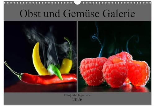 Obst und Gemüse Galerie (Wandkalender 2026 DIN A3 quer), CALVENDO Monatskalender: Traumhafte Obst und Gemüsefotografie (CALVENDO Lifestyle)