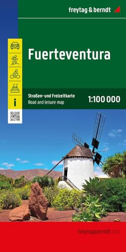 Fuerteventura, Straßen- und Freizeitkarte 1:100.000, freytag & berndt (freytag & berndt Auto + Freizeitkarten)