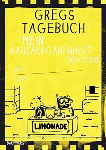 Gregs Tagebuch - Mein Hausaufgabenheft 2017/2018 (VE 5)