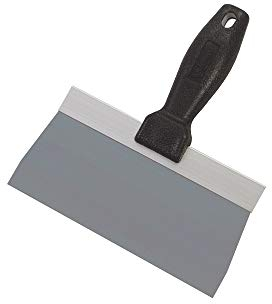 Warner 8 Blue Steel Drywall Taping Knife with Plastic Handle, 748