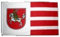 Flagge Deutschland Stadt Dithmarschen - 90 x 150 cm