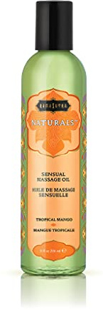 KamaSutra Naturals Massageöl Tropische Früchte, 1er Pack (1 x 200 ml)