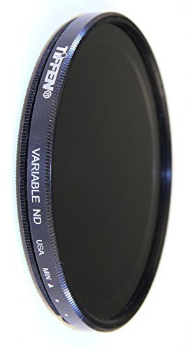 Tiffen 82 mm Variabler Neutraldichte-Kamera-Filter, 2-8 Blendenstufen, Lichtkontrolle, für Film und Digital/Video/Fotografie, blau, aus optischem Glas