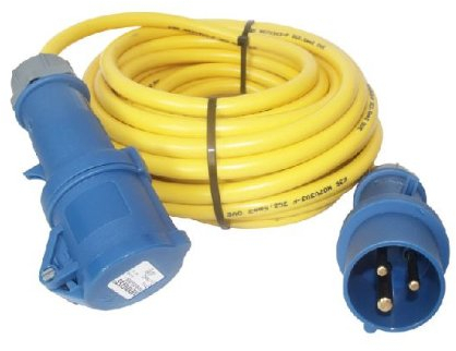 CEE Kabel 20m N07 3x2,5mm Caravan Camping WoMo Boot Bau