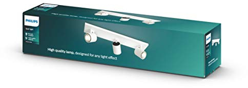 Philips Lighting myLiving Barra de focos GU10, iluminación Interior, 50 W, Blanca
